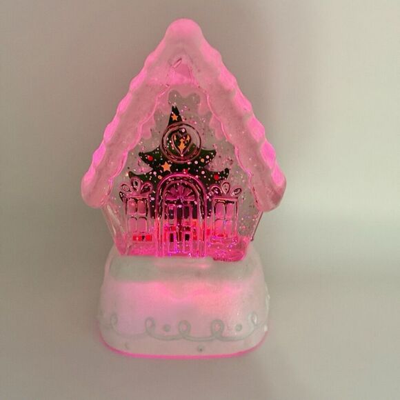 Hallmark Home Sweet Home Lighted Motion Snow Globe House Christmas‎ Tested - Picture 7 of 8